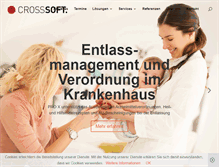Tablet Screenshot of crosssoft.de